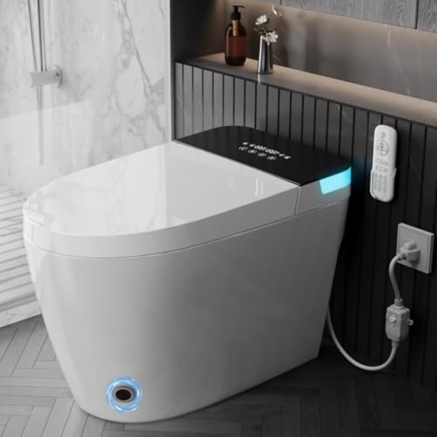 Bathroom smart toilet with hea - Smart Home Remote reseña y precio