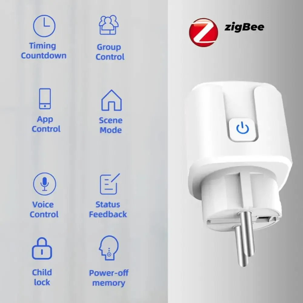 Tuya Zigbee Smart Plug 16A/20A - Smart Home Yandex reseña y precio