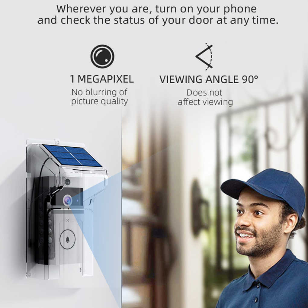 Wifivisual Doorbell Bell Camer - Smart Home Cctv reseña y precio
