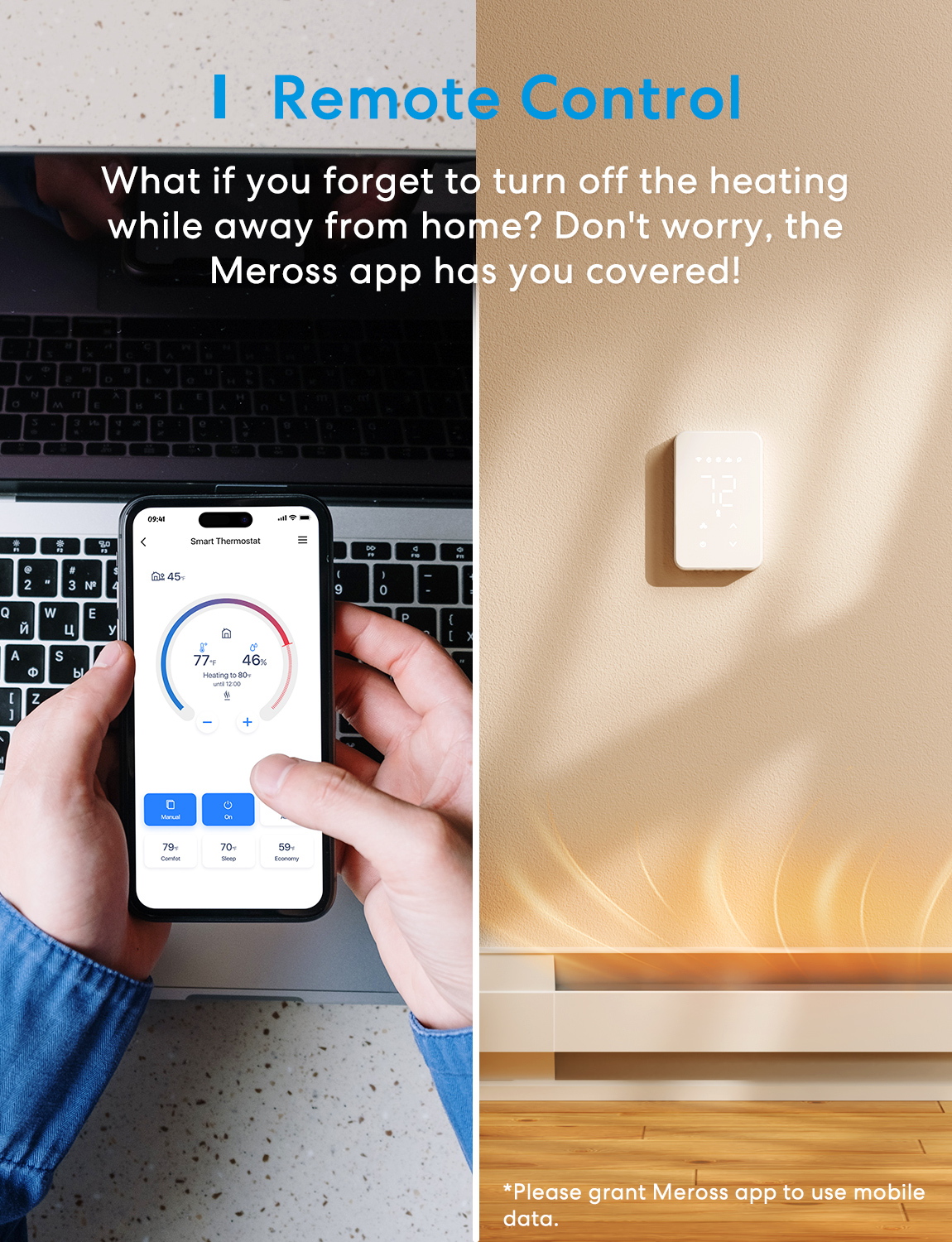 Meross Smart Wi-Fi Thermostat  - Smart Energy Monitor reseña y precio