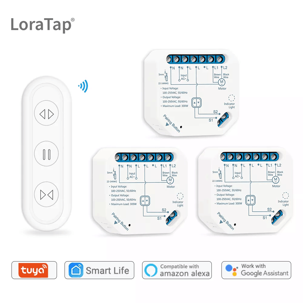 Tuya Smart Life Curtain Switch - Smart Home Iot reseña y precio