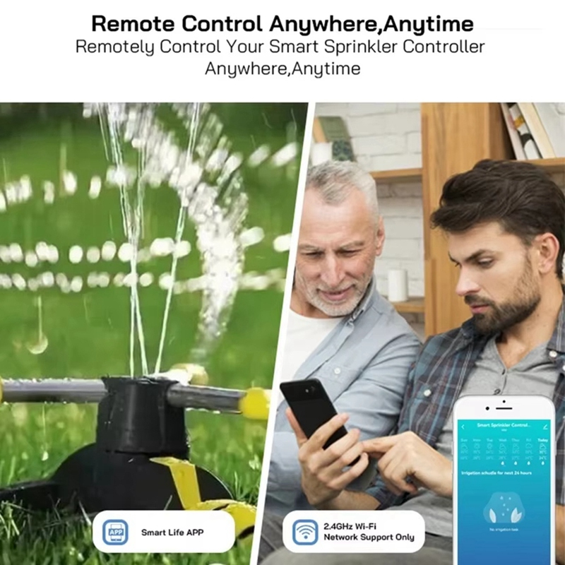 Tuya WiFi Smart Sprinkler Cont - Smart Home Device reseña y precio