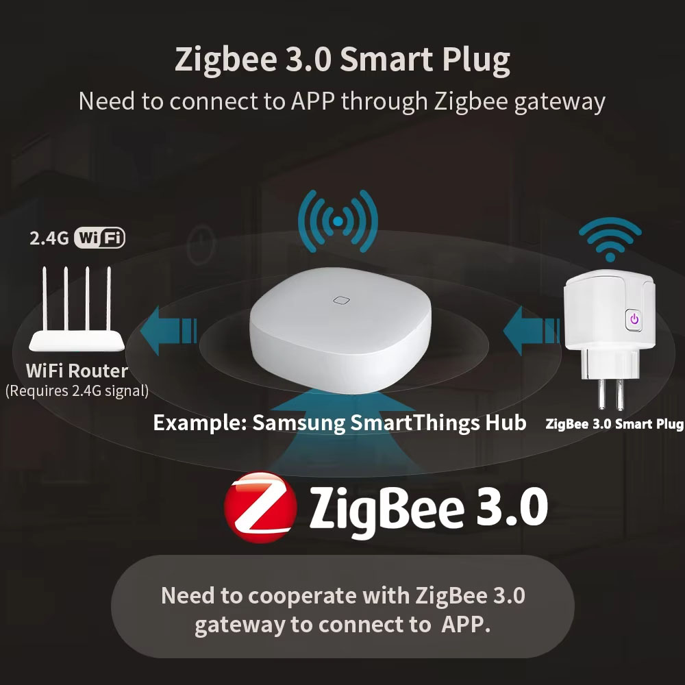 ZigBee 3.0 Smart EU Socket WiF - Smart Home Yandex reseña y precio