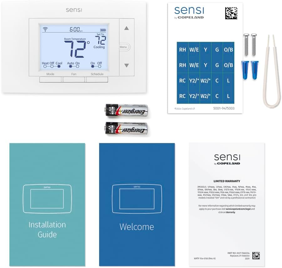 Sensi Smart Thermostat 100 Yea - Wifi Thermostat reseña y precio