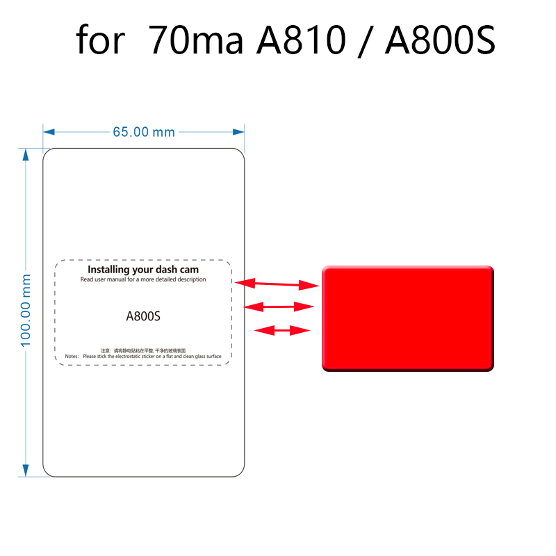 For 70mai Dash Cam A810 A800S  - Smart Home Tablet reseña y precio