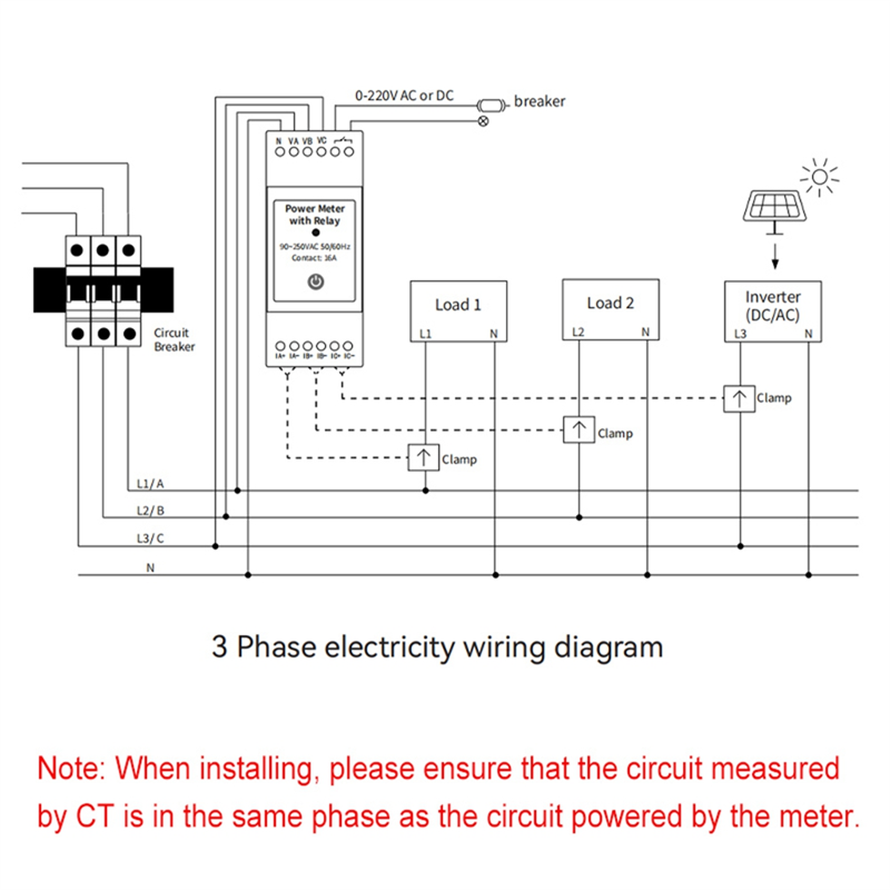 B47C Tuya Smart Wifi 3 Phase E - Smart Energy Monitor reseña y precio