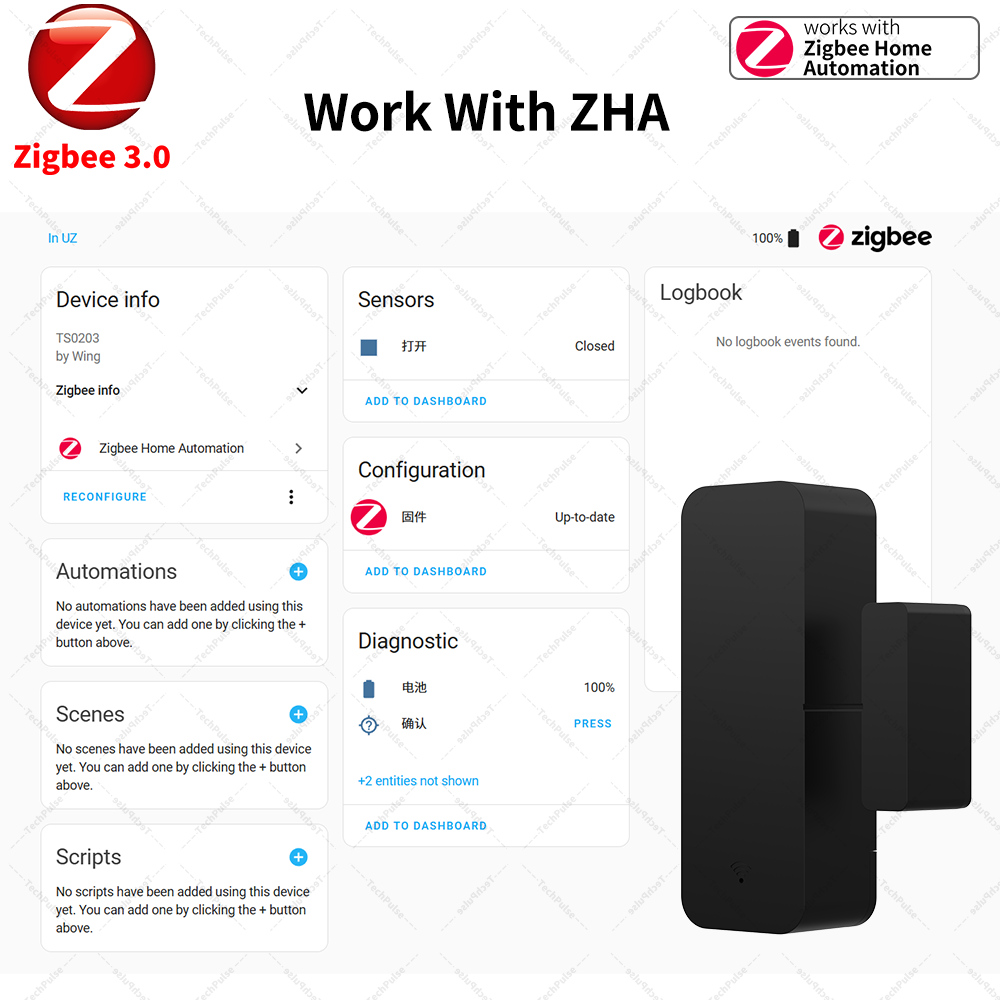 Door Window Sensor Zigbee 3.0  - Smart Home Yandex reseña y precio