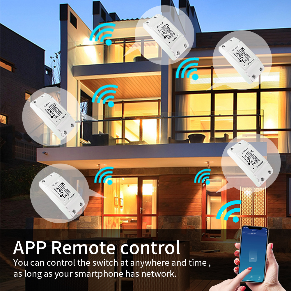 16A WiFi Tuya Smart Switch Wir - Smart Home Remote reseña y precio