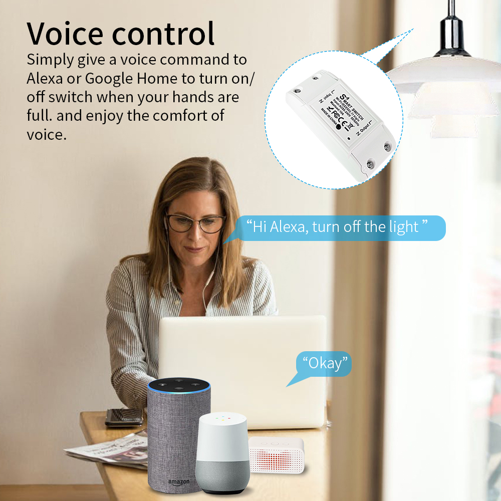 16A WiFi Tuya Smart Switch Wir - Smart Home Remote reseña y precio