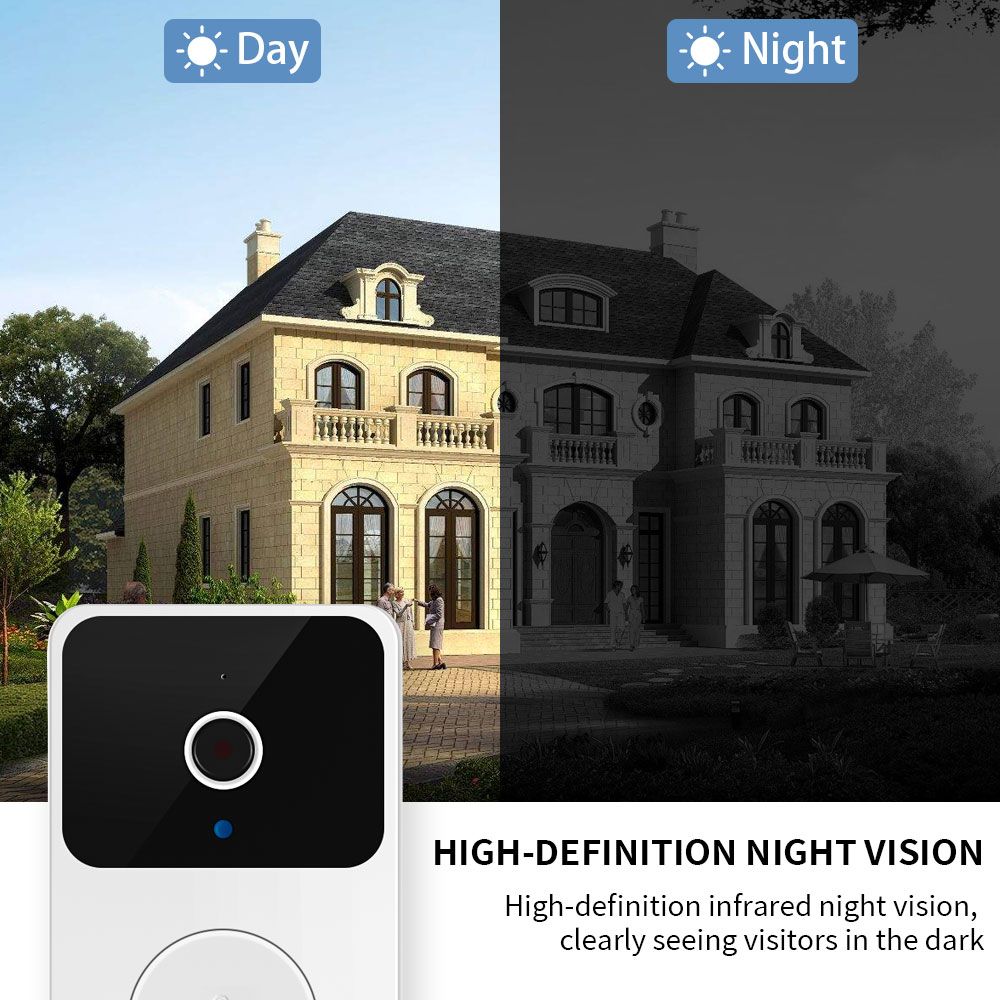 M8 Wireless Smart Video Doorbe - Smart Home Cctv reseña y precio