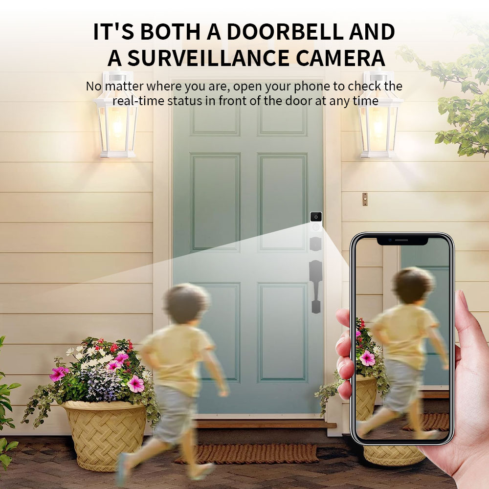 M8 Wireless Smart Video Doorbe - Smart Home Cctv reseña y precio