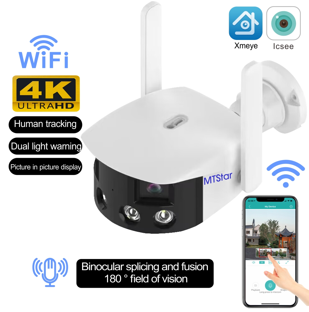 POE Onvif IP Camera WiFi Outdo - Smart Home Cctv reseña y precio