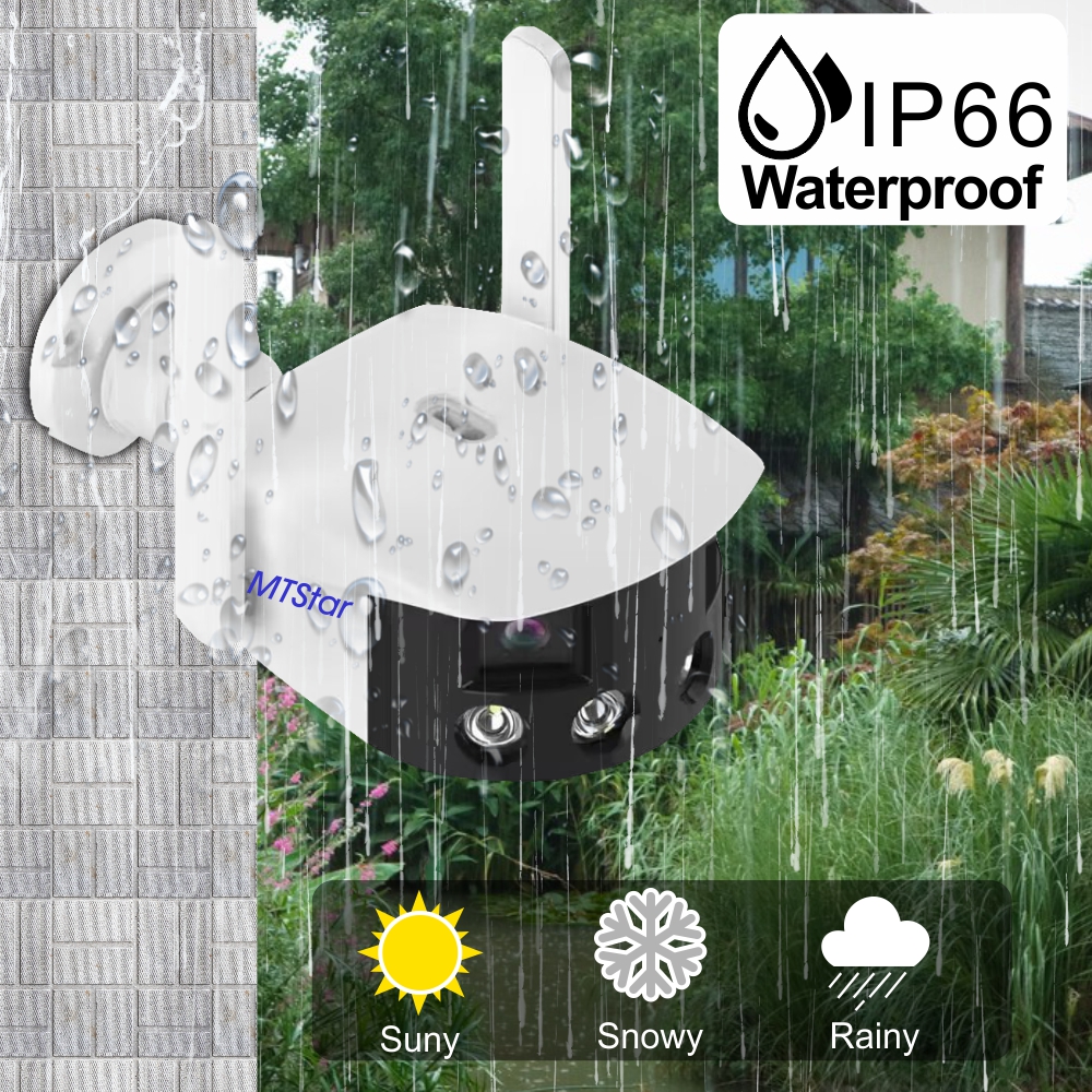 POE Onvif IP Camera WiFi Outdo - Smart Home Cctv reseña y precio