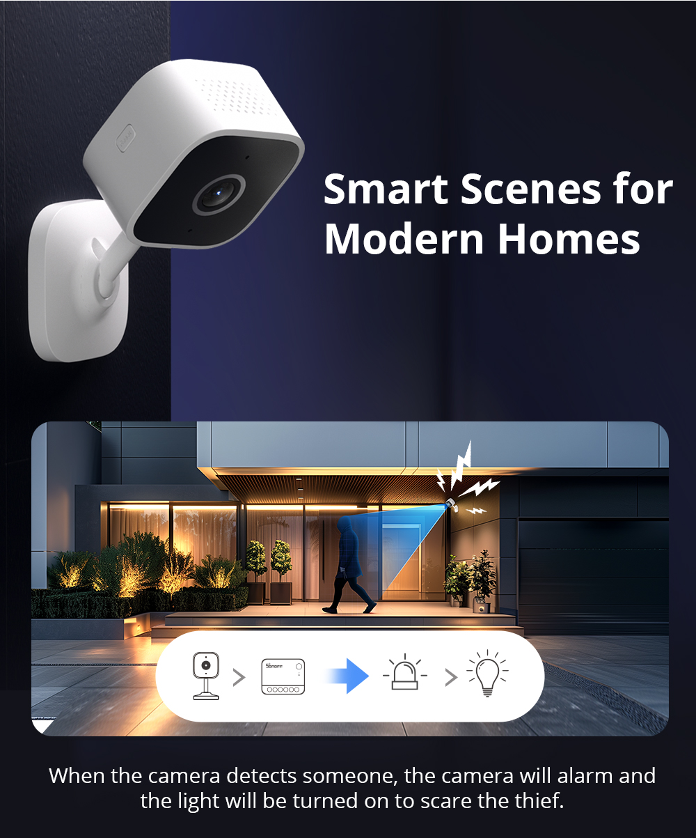 SONOFF CAM Slim Gen2 WiFi Smar - Smart Home Cctv reseña y precio