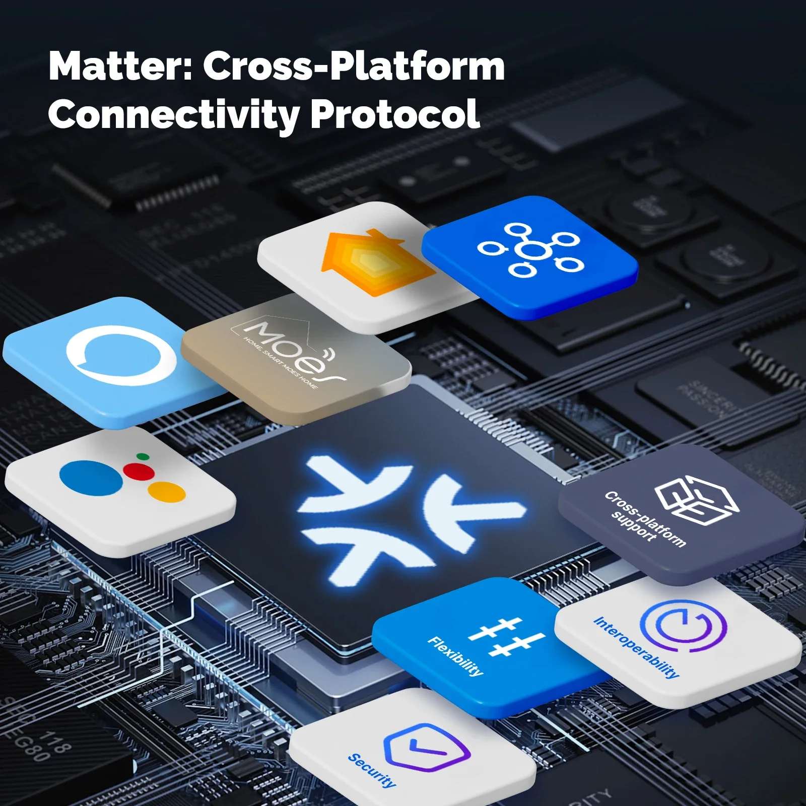 MOES Matter Tuya WiFi Smart Li - Smart Home Iot reseña y precio