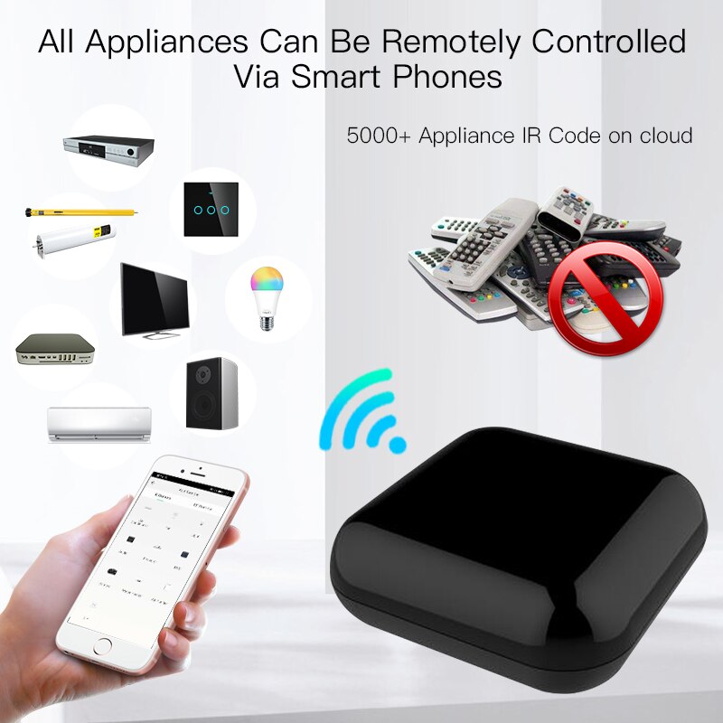 MOES Tuya WiFi IR RF Remote fo - Smart Home Improvement reseña y precio