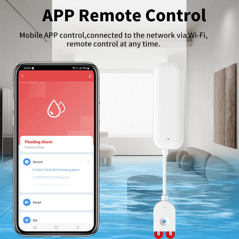 Tuya WiFi ZigBee Water Sensor  - Smart Home Iot reseña y precio