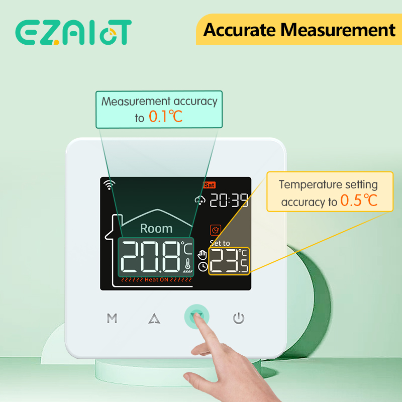 Smart WiFi Thermostat for Elec - Smart Home Yandex reseña y precio