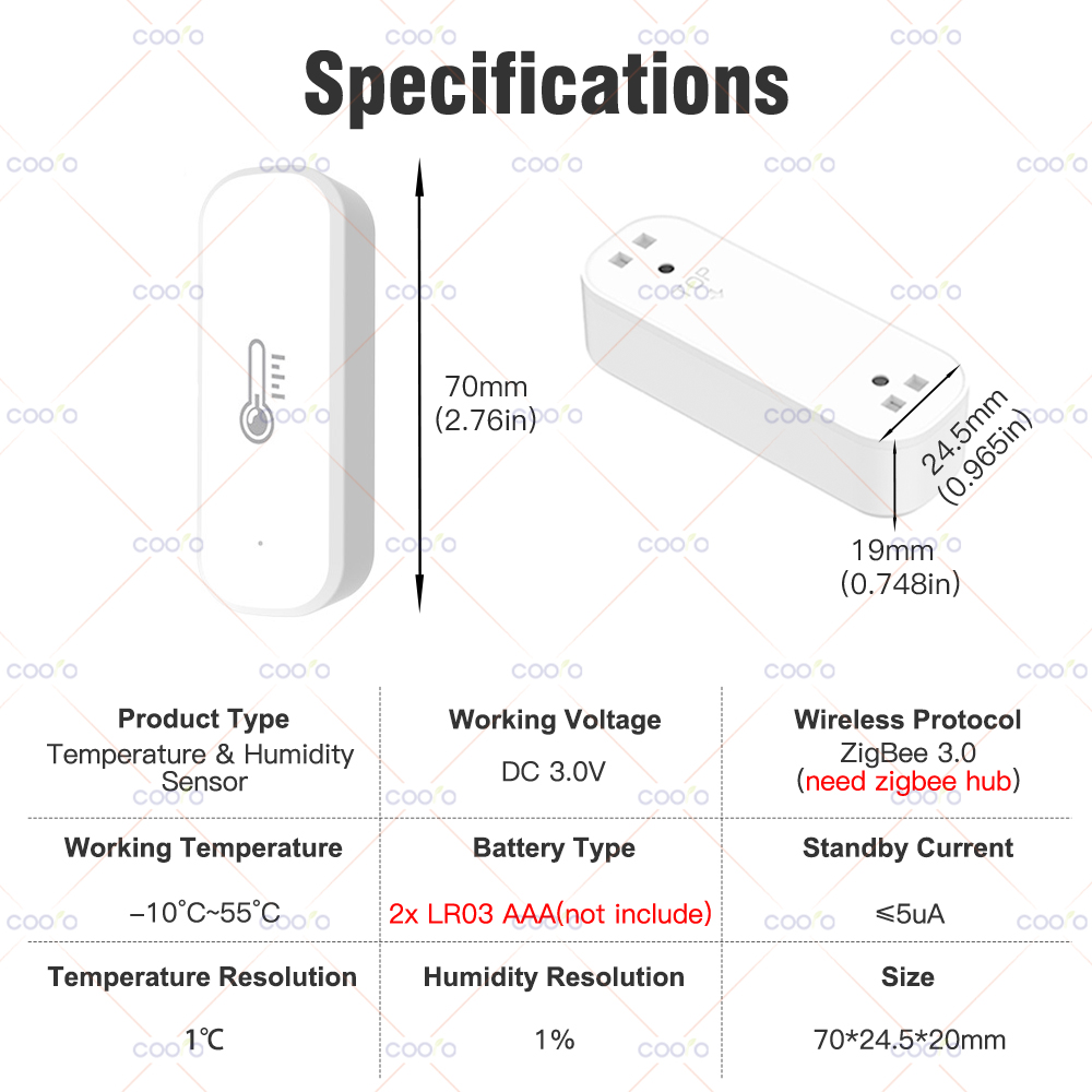 eWeLink Smart ZigBee Temperatu - Smart Home Yandex reseña y precio
