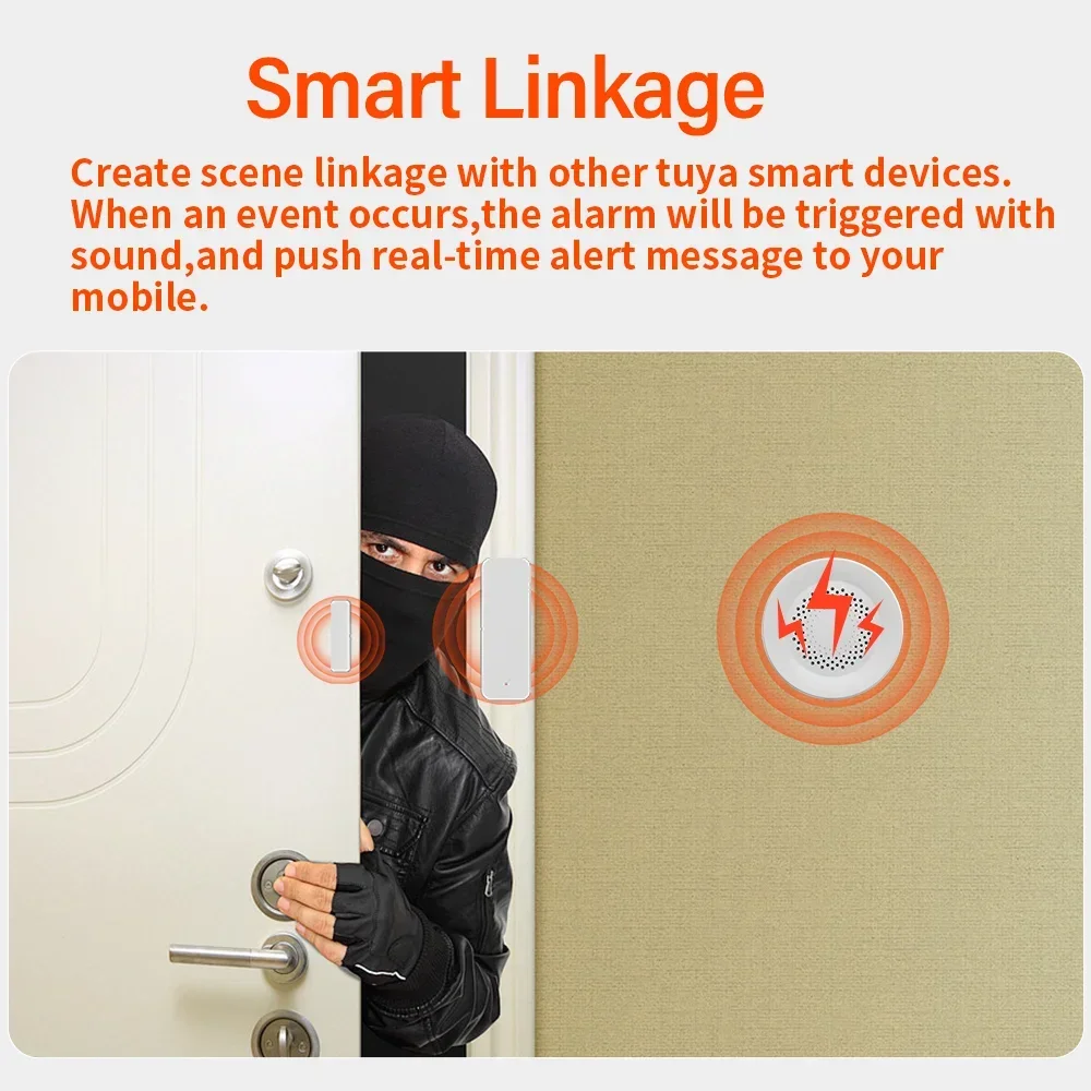 Tuya WiFi Siren Alarm For Smar - Smart Home Yandex reseña y precio