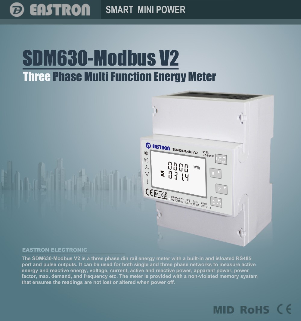 Growatt TPM-E Meter Eastron SD - Smart Energy Monitor reseña y precio