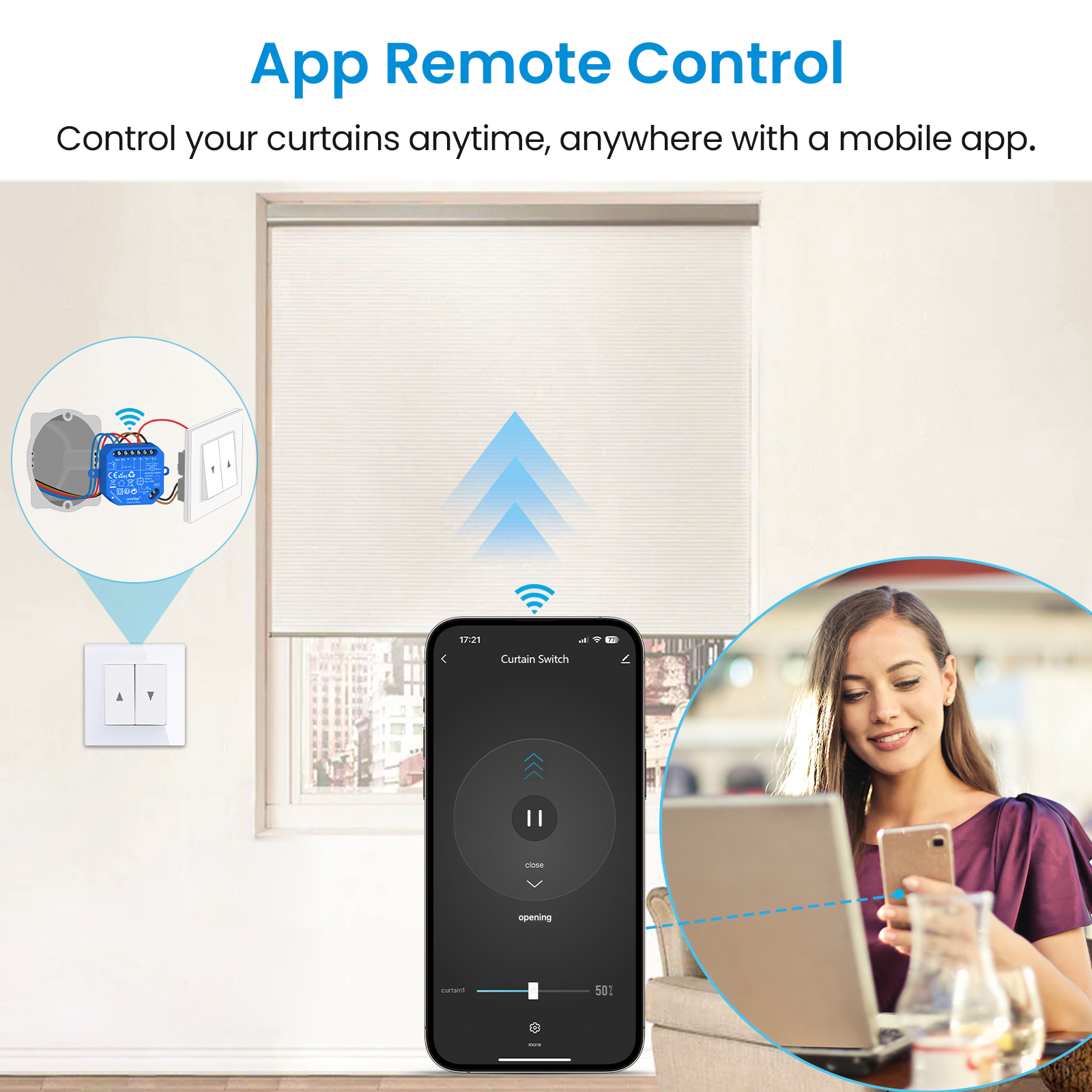 LoraTap Tuya Smart Roller Shut - Smart Home Iot reseña y precio
