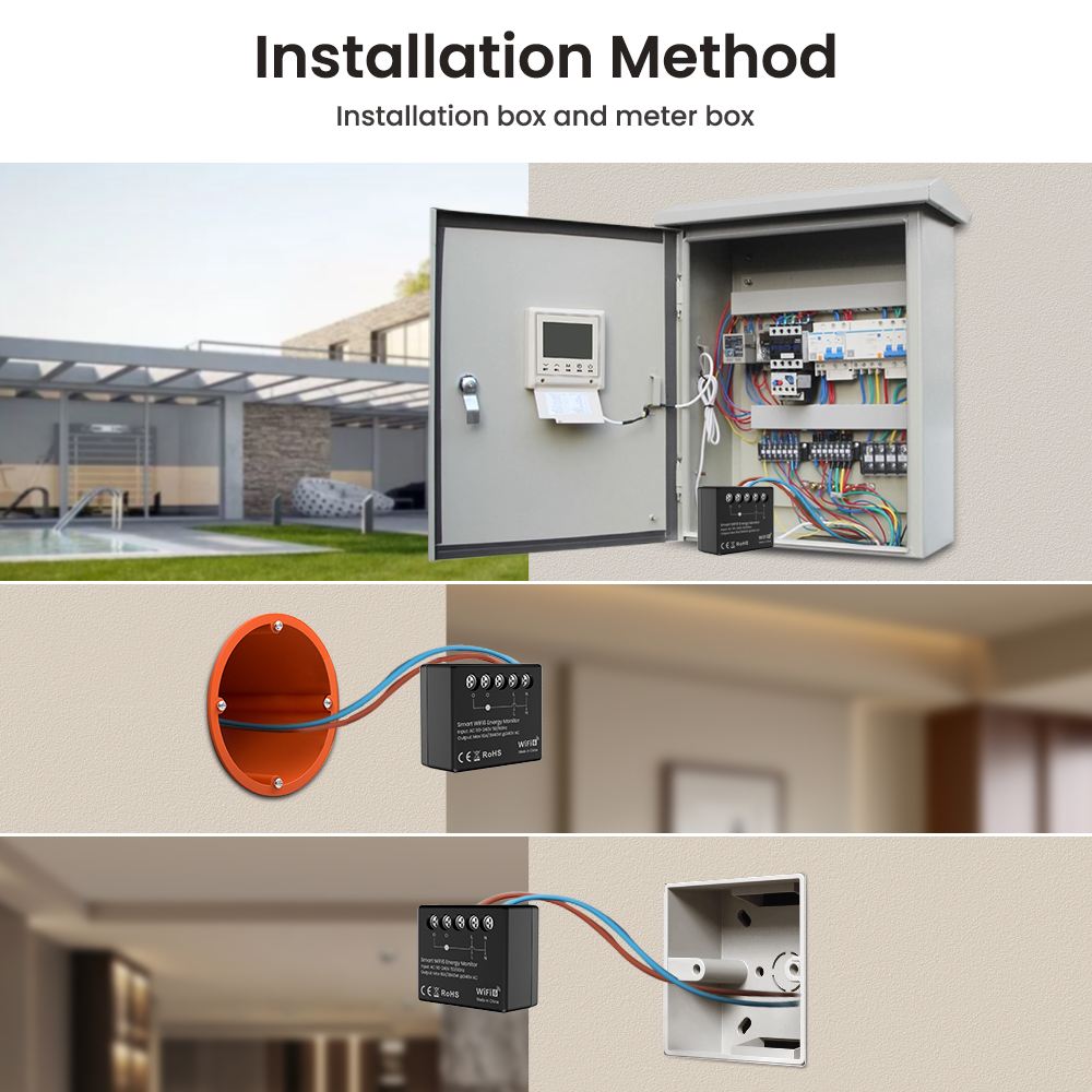 AVATTO WiFi 6 Mini Smart Energ - Smart Energy Monitor reseña y precio