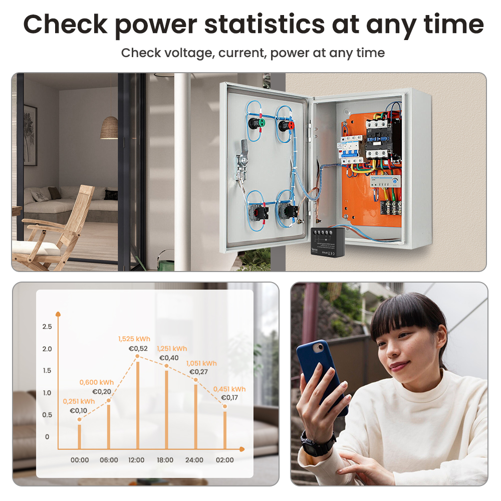 AVATTO WiFi 6 Mini Smart Energ - Smart Energy Monitor reseña y precio