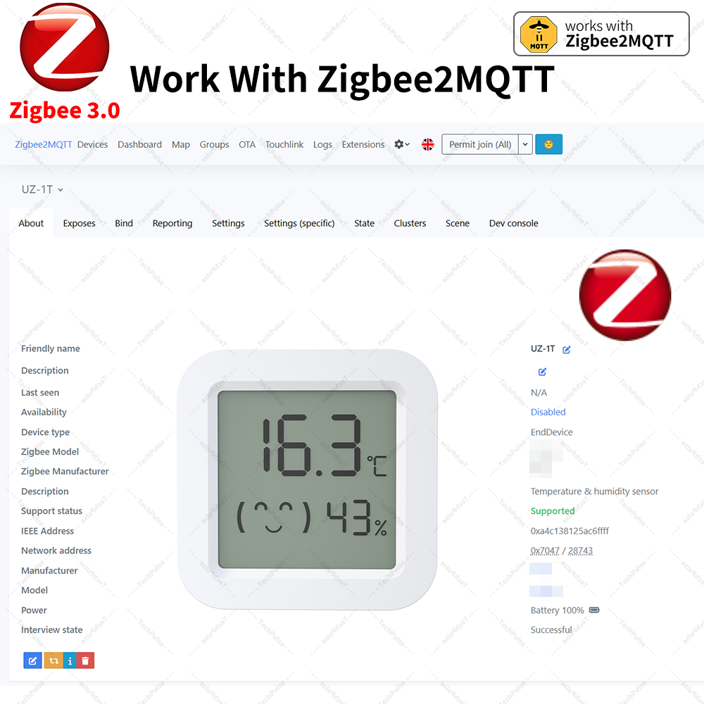 Zigbee 3.0 Sensor Temperature  - Smart Home Yandex reseña y precio