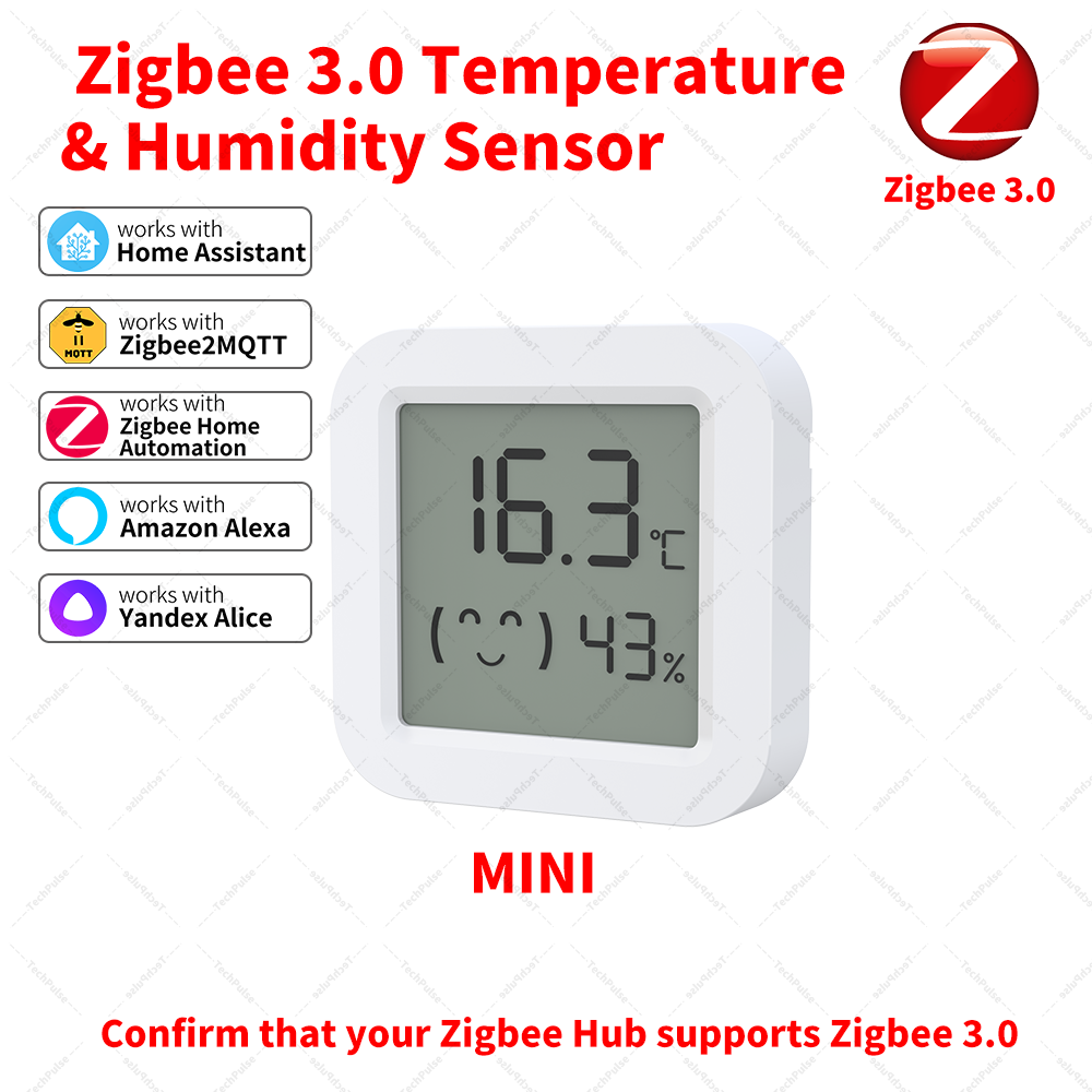 Zigbee 3.0 Sensor Temperature  - Smart Home Yandex reseña y precio