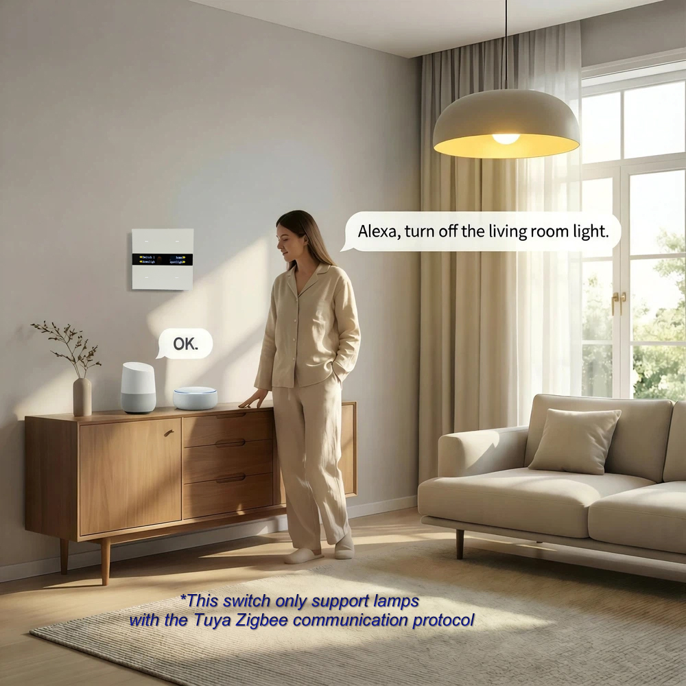 M8 pro Zigbee smart switch pan - Smart Home Remote reseña y precio