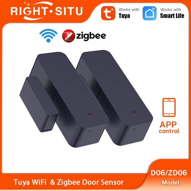 Tuya Zigbee 3.0 WiFi Door Sens - Smart Home Yandex reseña y precio