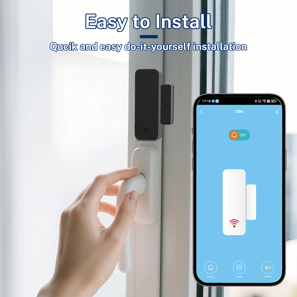 Tuya Zigbee 3.0 WiFi Door Sens - Smart Home Yandex reseña y precio