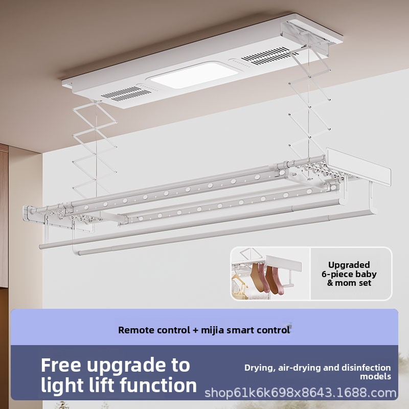 Electric Clothes Drying Rack — - Smart Home Remote reseña y precio