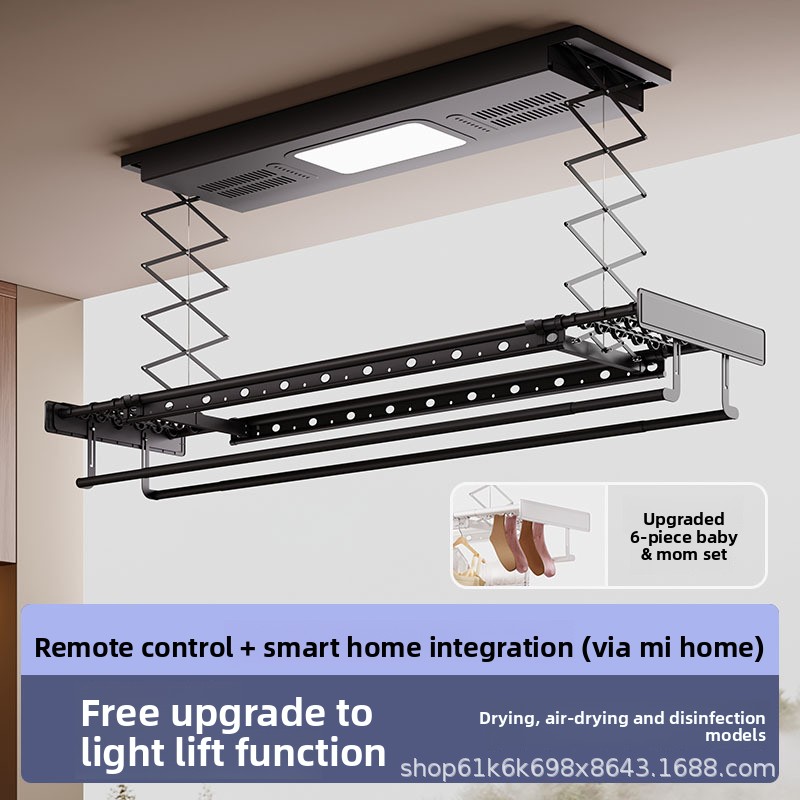 Electric Clothes Drying Rack — - Smart Home Remote reseña y precio