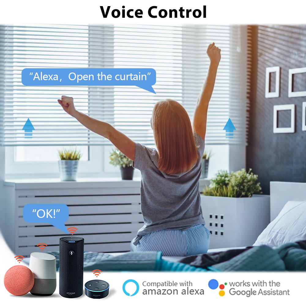 ZigBee Curtains Roller Shutter - Smart Home Iot reseña y precio