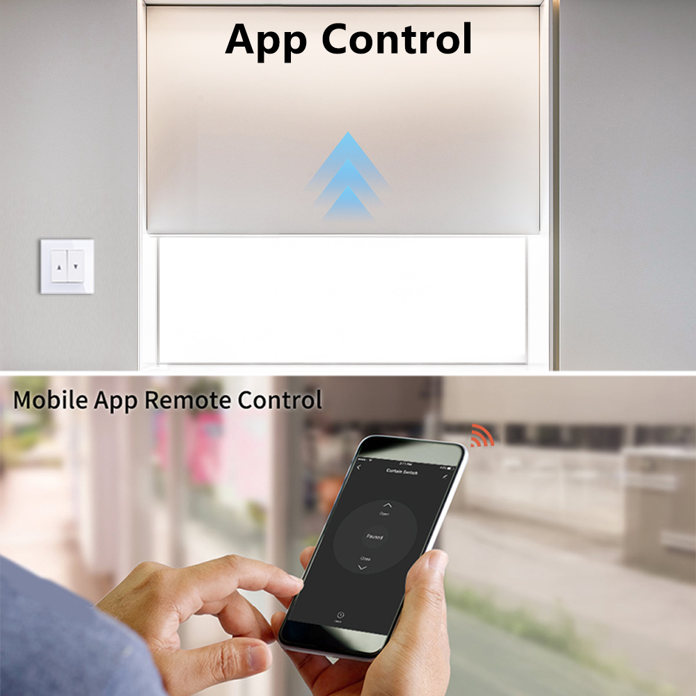 ZigBee Curtains Roller Shutter - Smart Home Iot reseña y precio