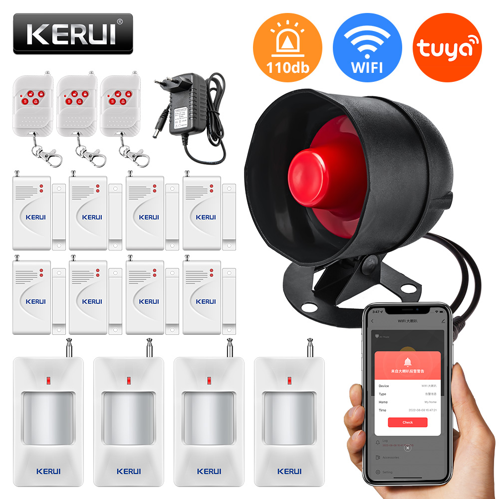 KERUI Tuya WIFI Loudly Speaker - Smart Home Improvement reseña y precio