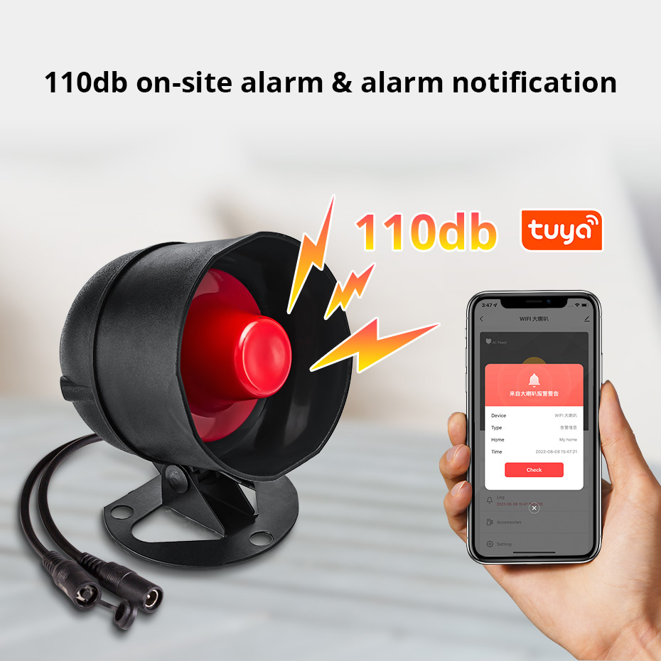 KERUI Tuya WIFI Loudly Speaker - Smart Home Improvement reseña y precio