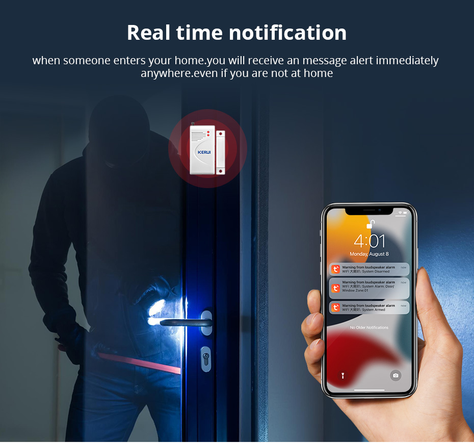 KERUI Tuya WIFI Loudly Speaker - Smart Home Improvement reseña y precio