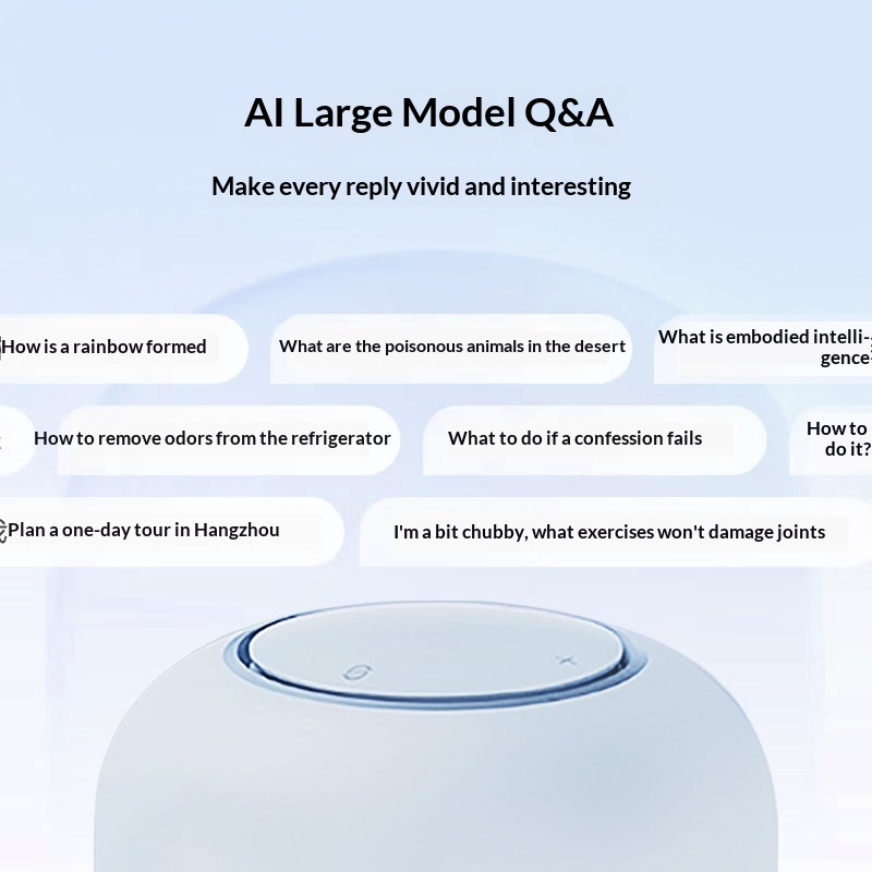 Luo Xiaohei Smart Speaker AI Q - Smart Home Ai reseña y precio