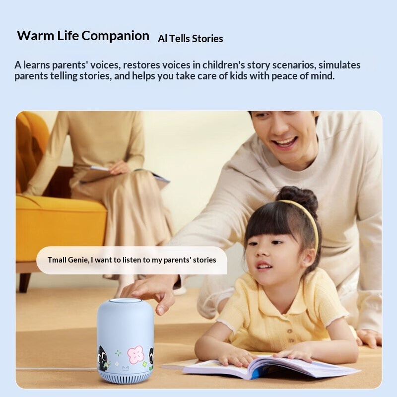 Luo Xiaohei Smart Speaker AI Q - Smart Home Ai reseña y precio
