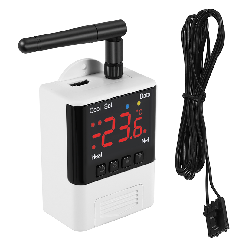 Wireless Wifi Temperature Cont - Wifi Thermostat reseña y precio