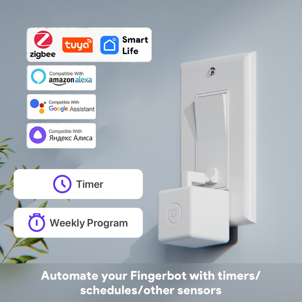 Tuya Zigbee Smart Fingerbot Pl - Smart Home Plus reseña y precio