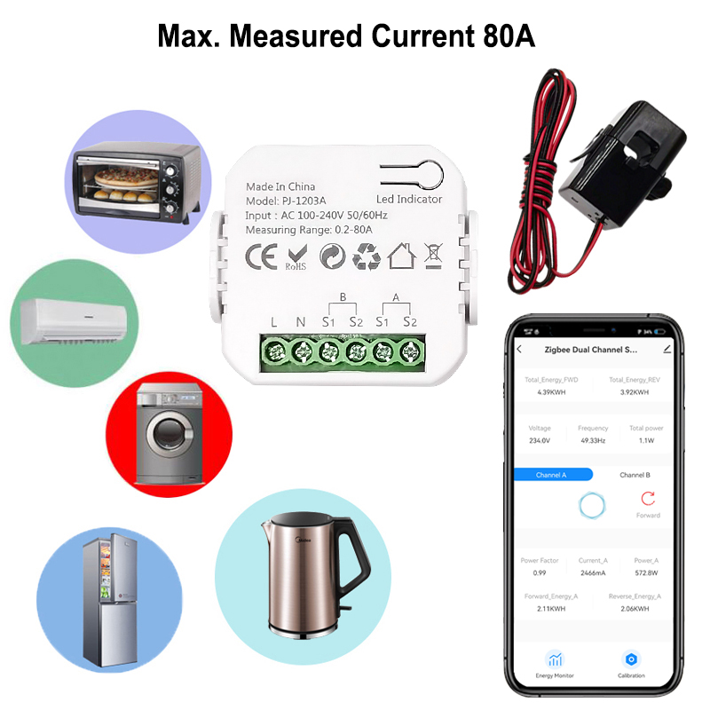 Smart ZigBee Energy Meter Bidi - Smart Energy Monitor reseña y precio