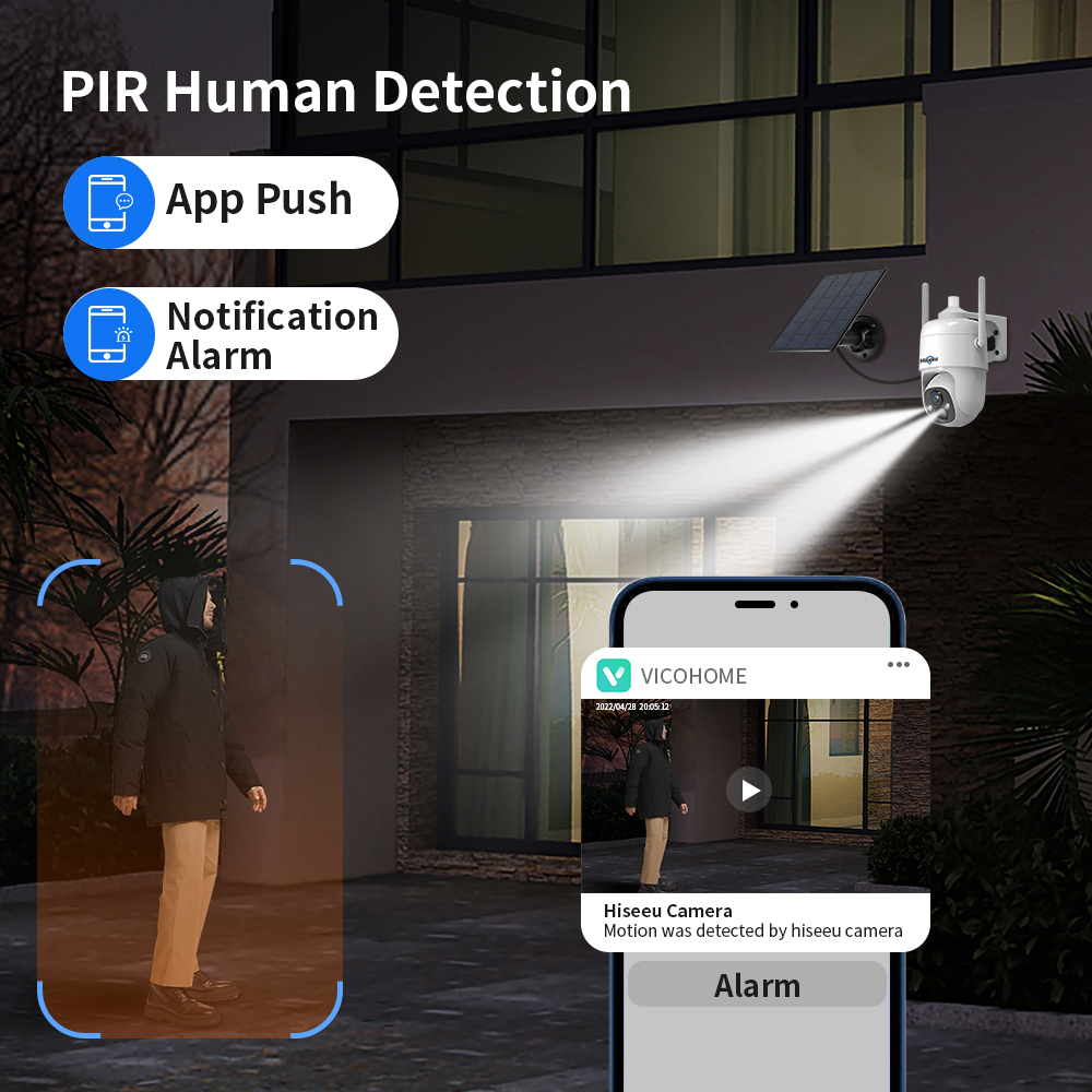 Hiseeu 3MP Cloud AI WiFi Video - Smart Home Cctv reseña y precio
