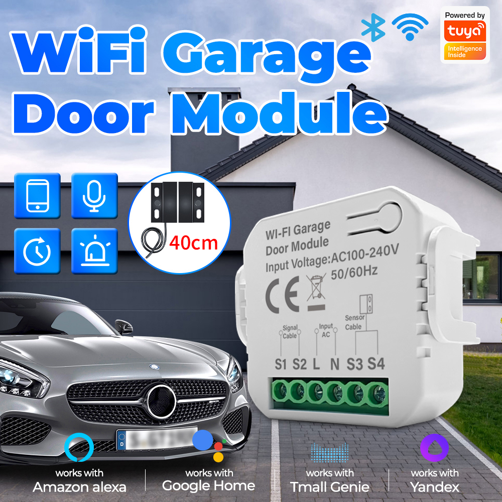 WiFi Tuya Smart Garage Door Sw - Smart Home Improvement reseña y precio