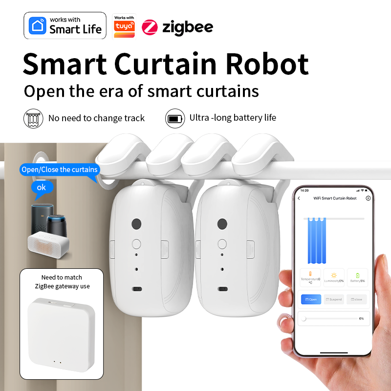 Zigbee Smart Curtain Driver Ro - Smart Home Device reseña y precio