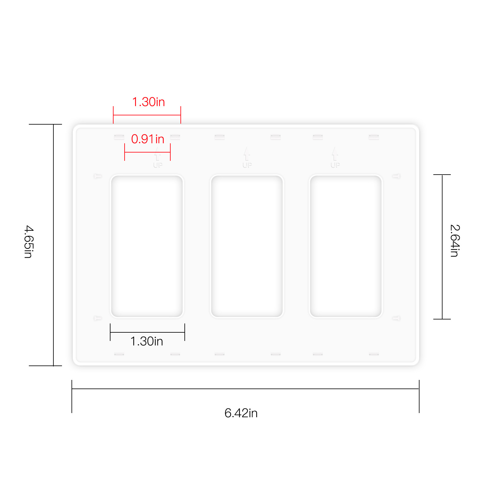 US、EU Type Switch Panel 2/3/4  - Smart Home Improvement reseña y precio
