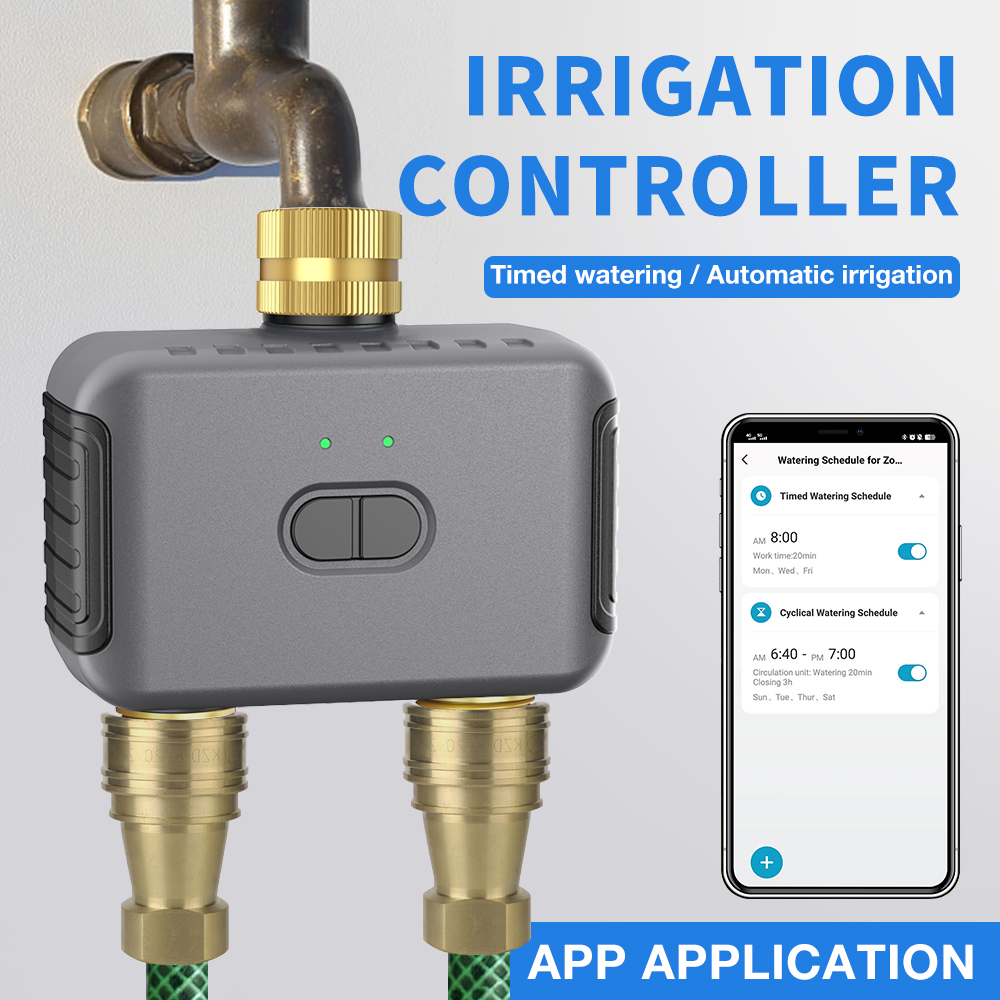 Tuya 2 Zone Watering Timer Gar - Smart Home Device reseña y precio